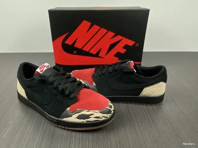 Reps TBK Air SoleFly Jordan x 1 Carnivore Low DN3400-001 0513